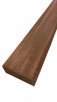 Neck Khaya Mahagony, half quartersawn, roasted Choco 870x110x49mm
